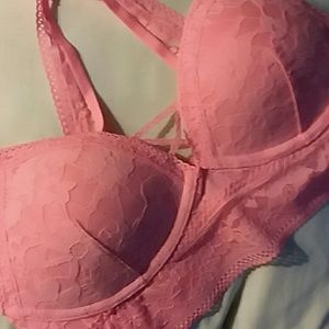 Pink bralette NWT